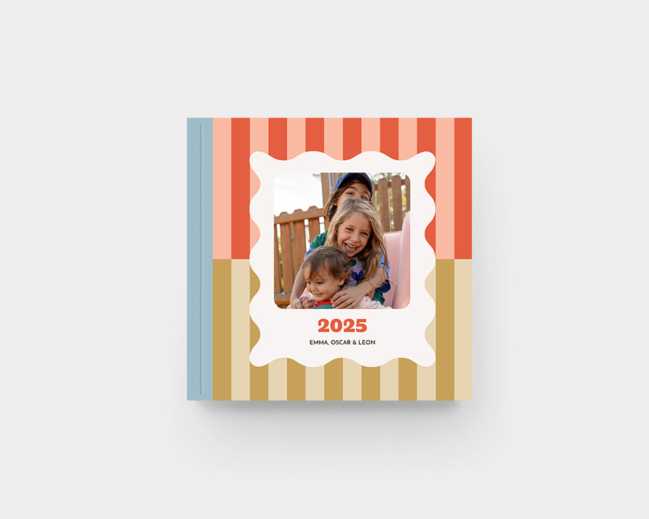 Medium vierkant fotoboek met harde kaft