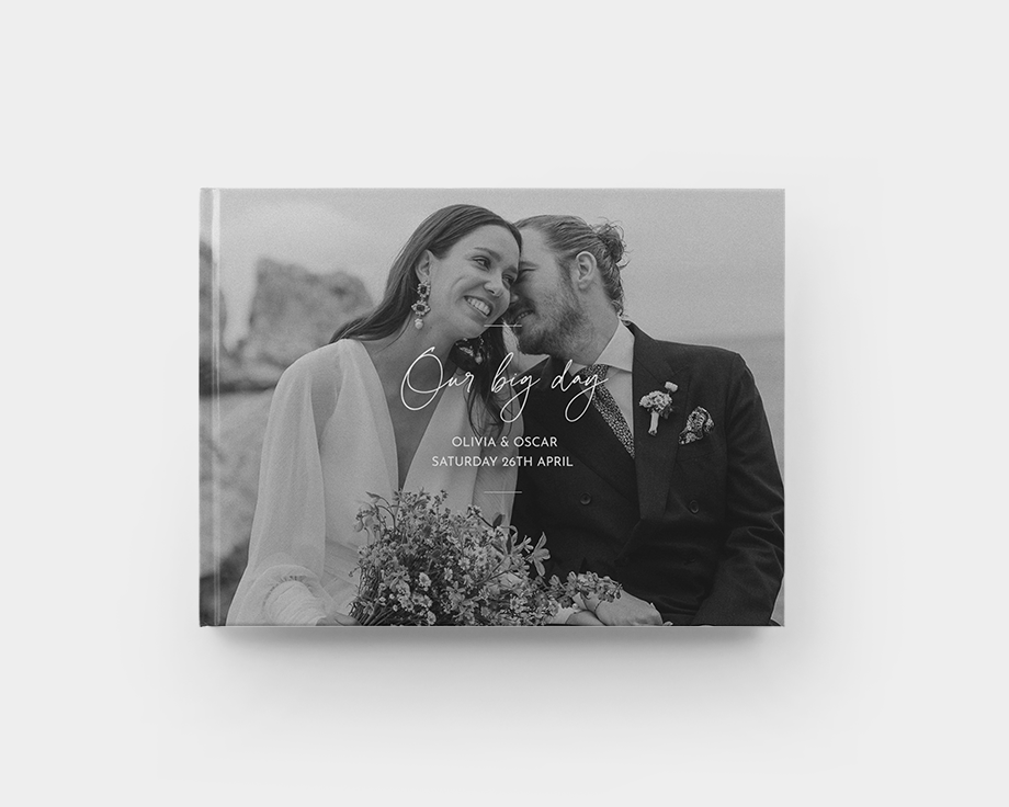 Liggend M fotoboek met harde kaft