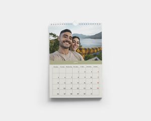 Jaarkalender in A4-formaat