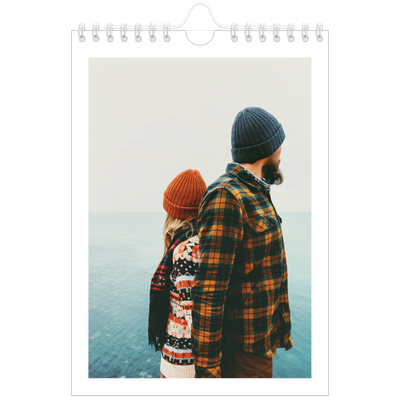 Fotokalender A5 — Schreefletters [omslag]