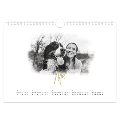 Fotokalender A4 — Foto effect [Mei]