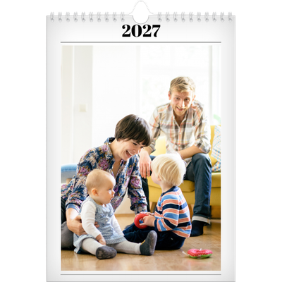 Fotokalender A4 (20 x 30 cm) — Vers van de pers [omslag]