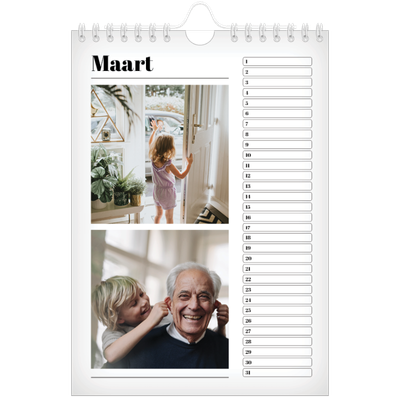 Fotokalender A5 — Vers van de pers [Maart]