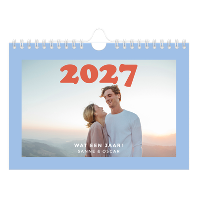 Fotokalender A5 — Retro stijl frames [omslag]