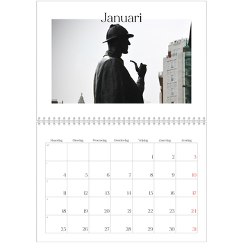 Fotokalender A4 Dubbel — Mijn reisverhaal - Londen