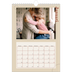 Fotokalender A4 (20 x 30 cm) — Asymmetrische tekst [Januari]