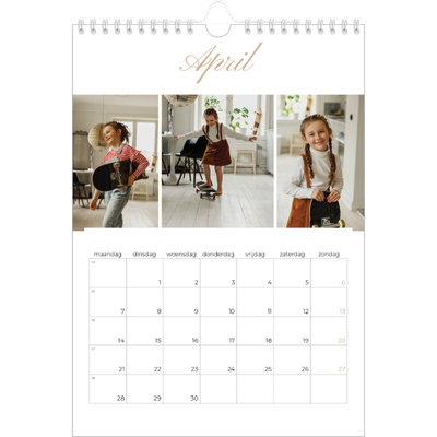 Fotokalender A4 (20 x 30 cm) — Fotobox [April]