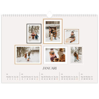Fotokalender A3 — Fotowand gallerij