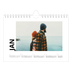 Fotokalender A5 — Witte randen [Januari]