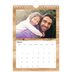 Fotokalender A5 — Houtpatroon [Februari]