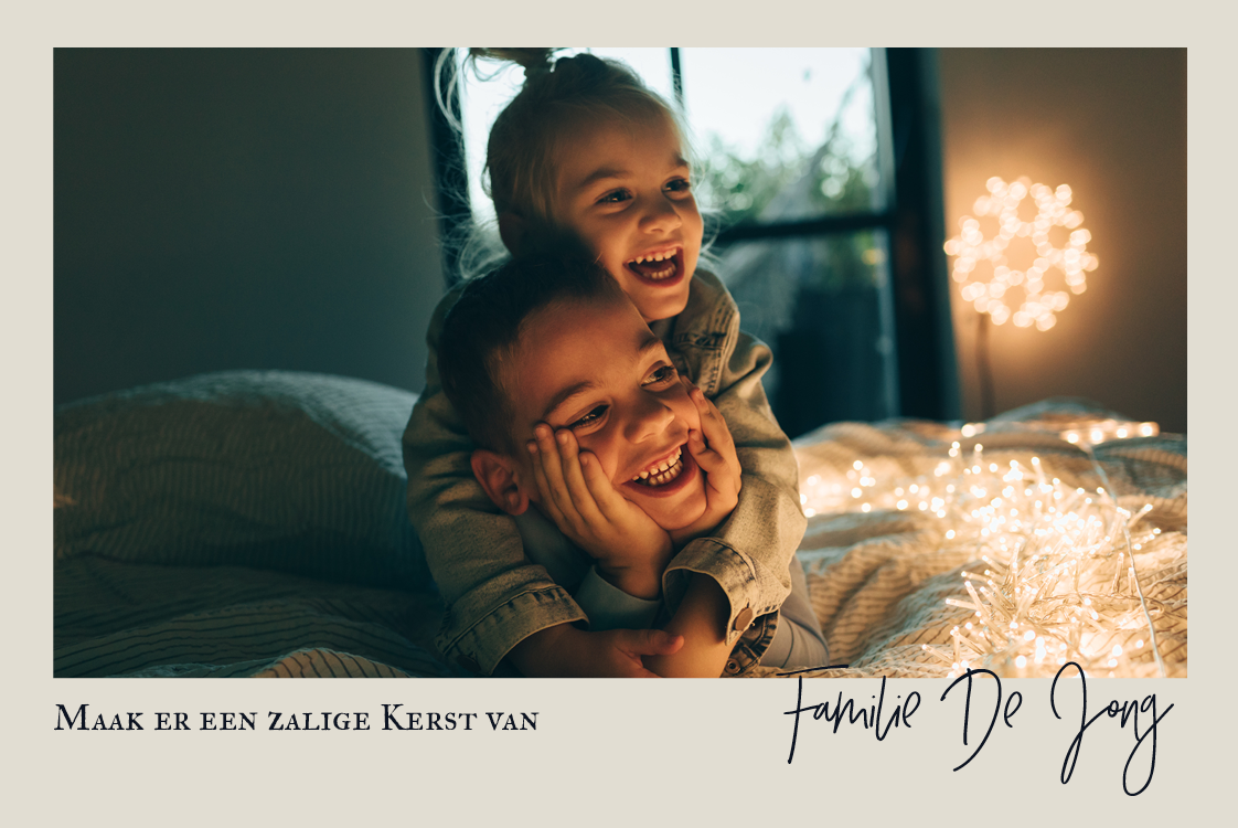 Fotokaarten — Namens de familie