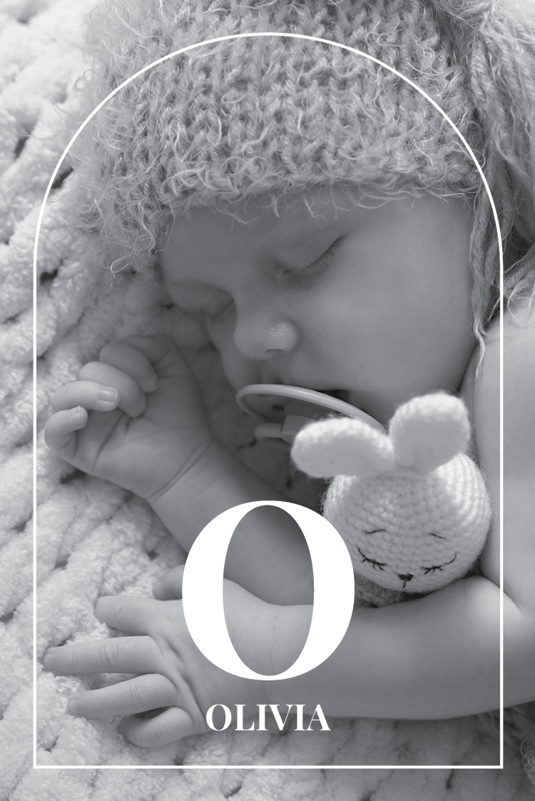 Uitnodigingen — Moderne initiaal