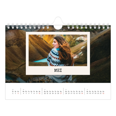 Fotokalender A5 — De portretselectie [omslag]