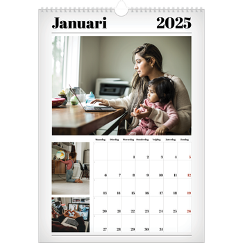 Fotokalender A3 — Vers van de pers