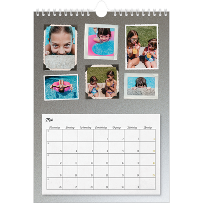 Fotokalender A4 (20 x 30 cm) — Fotocollage [omslag]