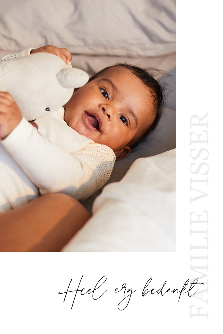 Bedankkaarten — Liefdevol welkom