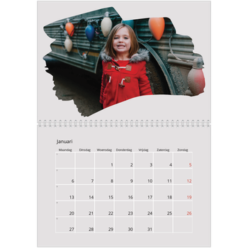 Fotokalender A4 Dubbel — Penseelstreken