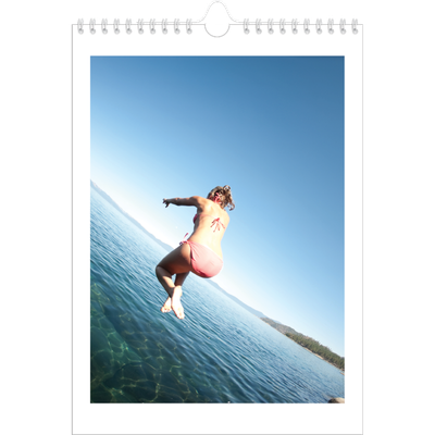 Verjaardagskalenders A4 — Kleurrijke kaders [omslag]