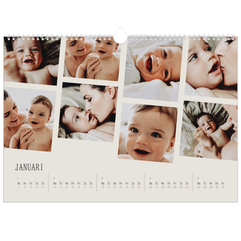 Fotokalender A3 — Herinneringen in beweging