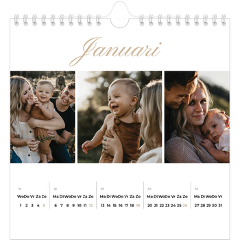 Fotokalender Vierkant — Fotobox