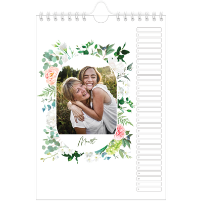 Fotokalender A5 — Klassieke bloemen [Maart]