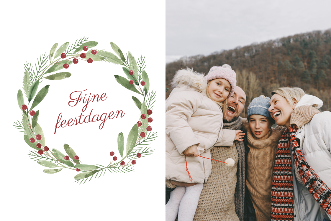 Fotokaarten — Elegante krans