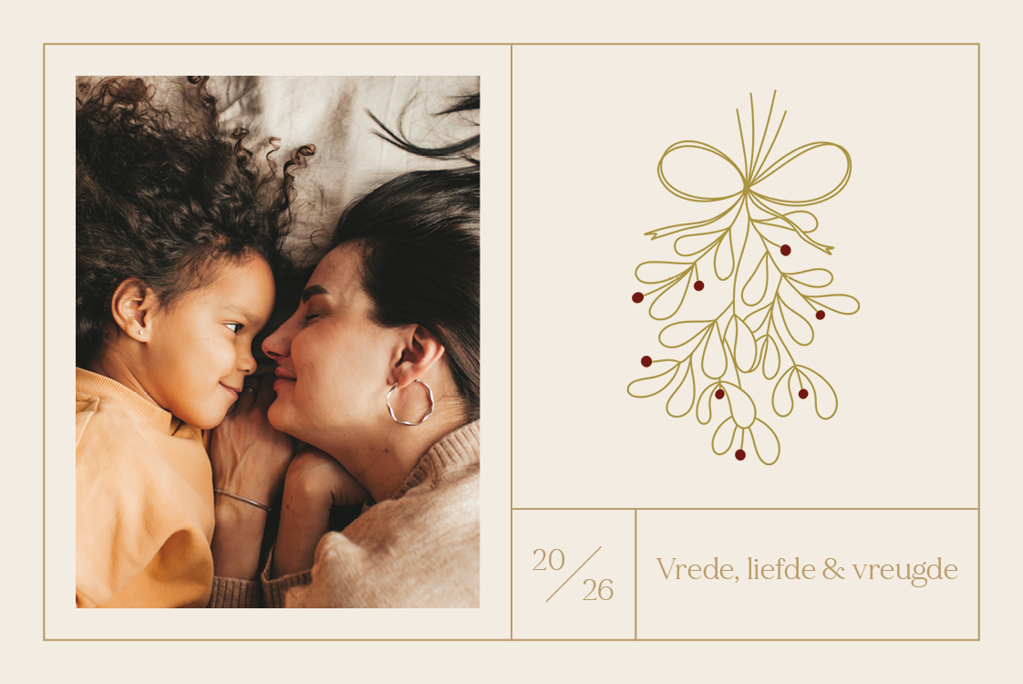 Fotokaarten — Blozende maretak