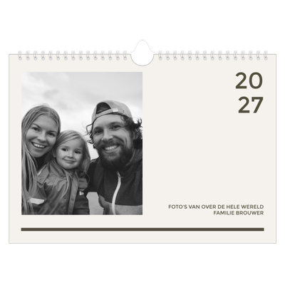 Fotokalender A4 — Modern en gedurft [omslag]