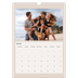 A3 Jaarkalender — Achtergrond in aardetinten [Januari]