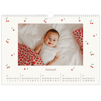 Fotokalender A3 — Kersen gelukzaligheid