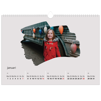 Fotokalender A3 — Penseelstreken