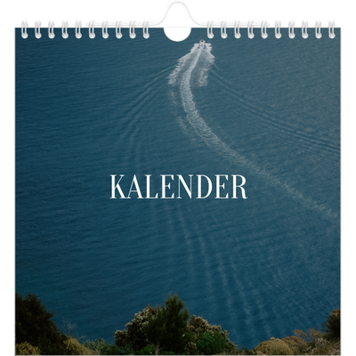 Jaarkalenders vierkant — Eindeloze ontsnapping [omslag]