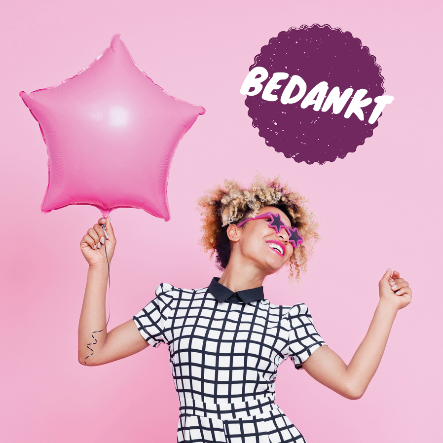 Bedankkaarten — Feest quotes