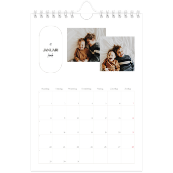 Fotokalender A5 — Plannen maken