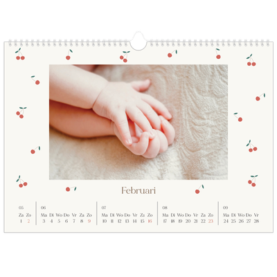 Fotokalender A3 — Kersen gelukzaligheid [Februari]