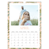 A3 Jaarkalender — Gebloemd behang [April]