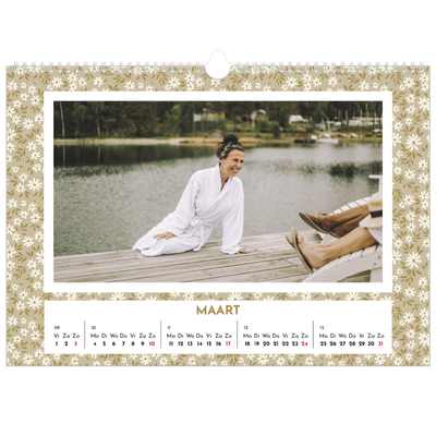 Fotokalender A3 — In volle bloei [Maart]