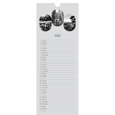 Smalle kalender  — De open weg [omslag]
