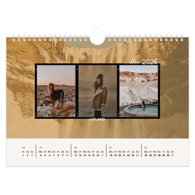 Fotokalender A4 — Zin in avontuur [omslag]