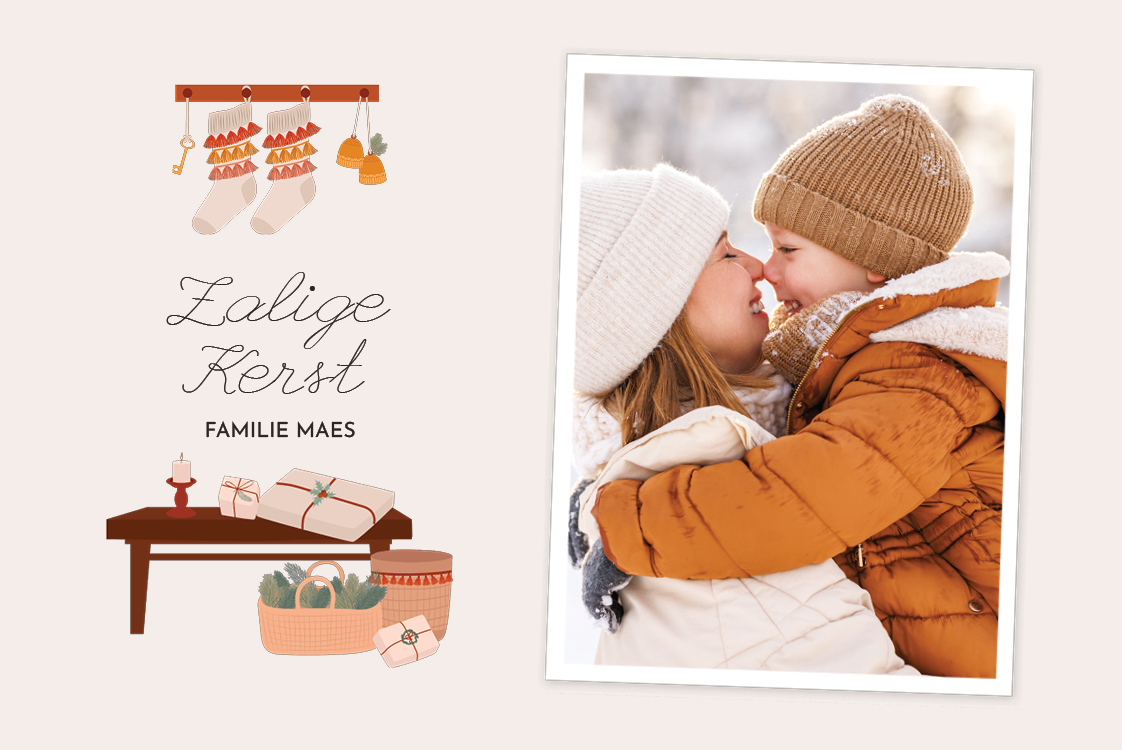 Fotokaarten — Feestelijk huis