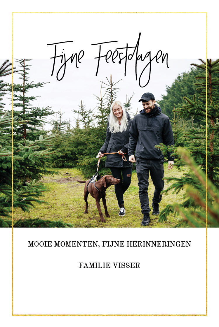 Fotokaarten — Gouden frame