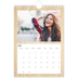Fotokalender A5 — Houtpatroon [April]
