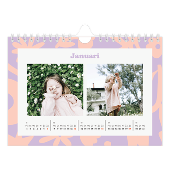 Fotokalender A5 — Speelse patronen