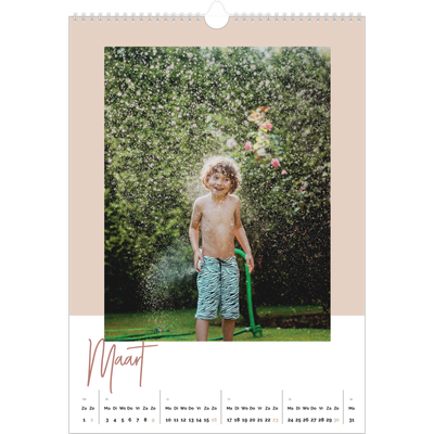 A3 Jaarkalender — Aardse frames [Maart]