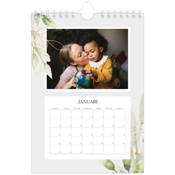 Fotokalender A5 — Bloemen splash