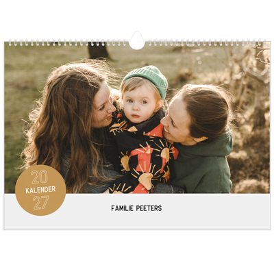 Fotokalender A3 — Fotosticker [omslag]