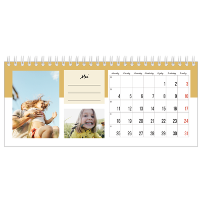 Bureaukalenders — Kalender Lijst [omslag]