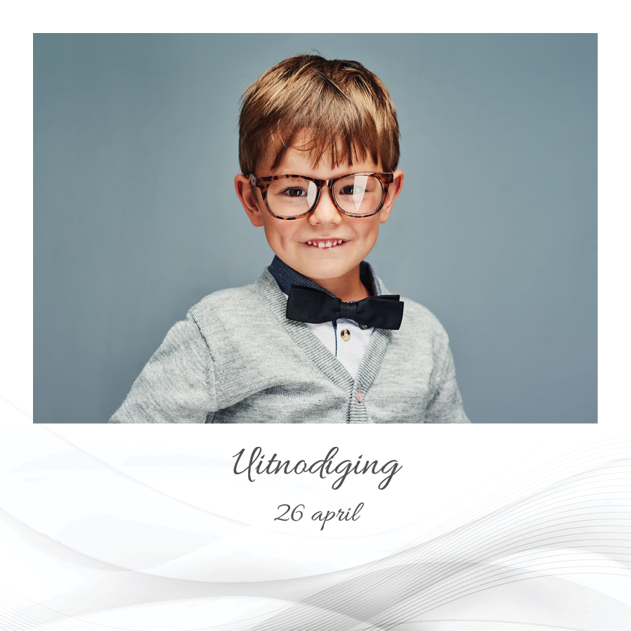 Uitnodigingen — Grijze golf