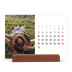 Bureaukalender met houten standaard  — Eindeloze ontsnapping [omslag]