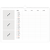 A3 Familieplanners — Ontwerp je eigen product - 4-persoons gezin [April]